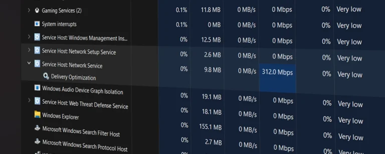 Delivery Optimization using High Bandwidth