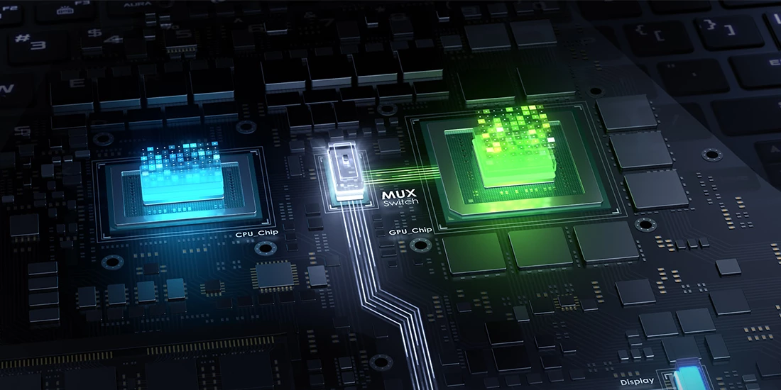 Enabling MUX Switch can help in gaming performance improvements