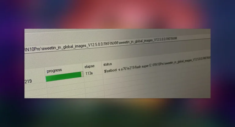 Anti-rollback Check Error on Mi Flash Tool