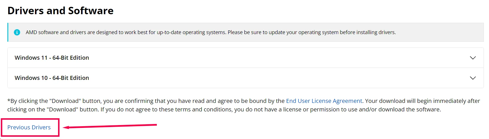 Download Previous Versions of AMD Drivers